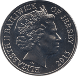 2015 FIVE POUNDS LONG TO REIGN OVER US - WORLD COINS - Cambridgeshire Coins