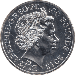 2015 SILVER £100 BIG BEN ( BU ) - SILVER WORLD COINS - Cambridgeshire Coins