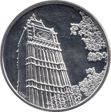 2015 SILVER £100 BIG BEN ( BU ) - SILVER WORLD COINS - Cambridgeshire Coins