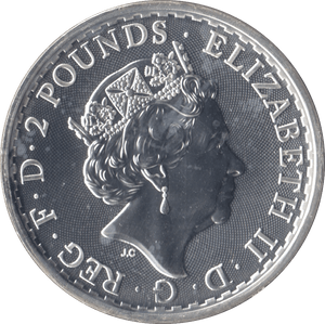 2015 SILVER BRITANNIA LUNAR PIG PRIVY MARK TWO POUND COIN ( BU ) - SILVER WORLD COINS - Cambridgeshire Coins