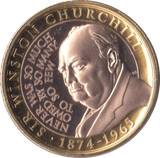 2015 TWO POUNDS SIR WINSTON CHURCHILL GIBRALTAR - WORLD COINS - Cambridgeshire Coins