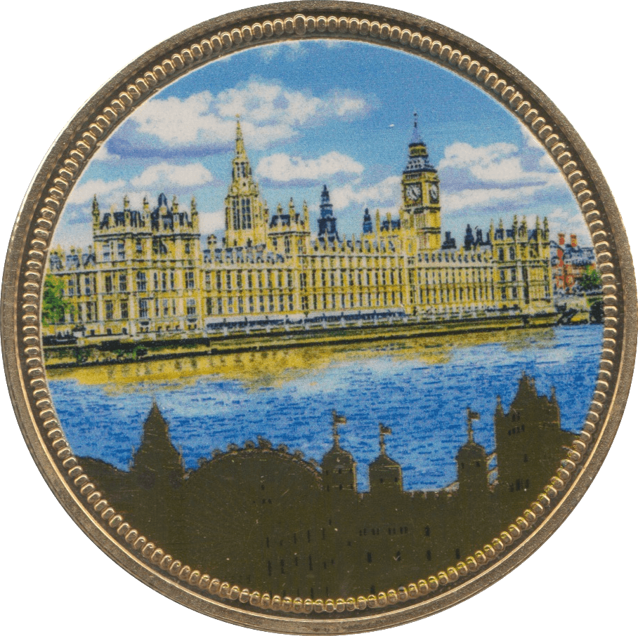 2016 FAMOUS LANDMARKS OF LONDON WESTMINSTER PALACE - WORLD COINS - Cambridgeshire Coins