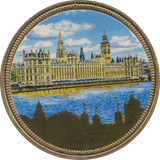 2016 FAMOUS LANDMARKS OF LONDON WESTMINSTER PALACE - WORLD COINS - Cambridgeshire Coins