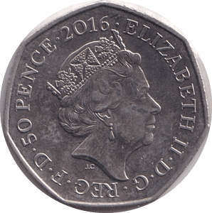 2016 FIFTY PENCE JEMIMA PUDDLE - DUCK COLOURED 50P BEATRIX POTTER COIN - BEATRIX POTTER - Cambridgeshire Coins