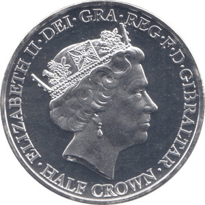 2016 HALFCROWN GIBRALTAR F165 - WORLD COINS - Cambridgeshire Coins