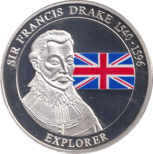 2016 SIR FRANCIS DRAKE COIN F229 - WORLD COINS - Cambridgeshire Coins