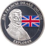 2016 SIR FRANCIS DRAKE COIN F229 - WORLD COINS - Cambridgeshire Coins