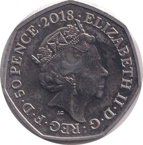 2018 FIFTY PENCE FLOBSY BUNNY COLOURED 50P BEATRIX POTTER COIN - BEATRIX POTTER - Cambridgeshire Coins