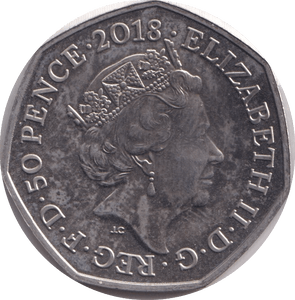 2018 FIFTY PENCE MRS TITTLEMOUSE COLOURED 50P BEATRIX POTTER COIN - BEATRIX POTTER - Cambridgeshire Coins