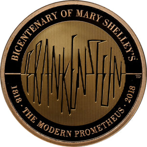 2018 GOLD PROOF TWO POUNDS FRANKENSTEIN 200TH ANNIVERSARY (NGC) PF70 ULTRA CAMEO - NGC GOLD COINS - Cambridgeshire Coins