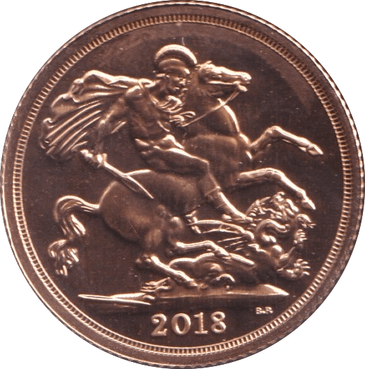 2018 GOLD SOVEREIGN ( BU ) - SOVEREIGN - Cambridgeshire Coins