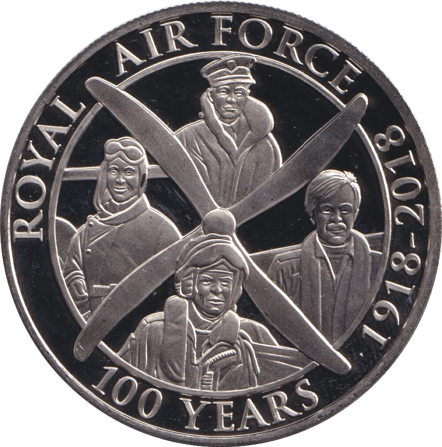 2018 ONE CROWN ROYAL AIR FORCE F76 Crown Cambridgeshire Coins ...