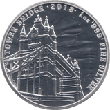 2018 SILVER ONE OUNCE TWO POUNDS TOWER BRIDGE UK - Cambridgeshire Coins