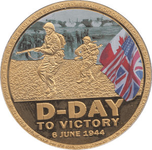 2019 COMMEMORATIVE VE DAY MEDALLION - MEDALS & MEDALLIONS - Cambridgeshire Coins