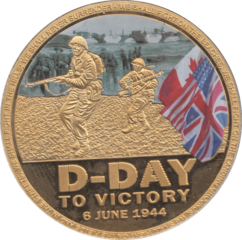 2019 COMMEMORATIVE VE DAY MEDALLION - MEDALS & MEDALLIONS - Cambridgeshire Coins