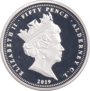 2019 FIFTY PENCE D - DAY COIN F269 - WORLD COINS - Cambridgeshire Coins