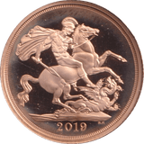 2019 GOLD SOVEREIGN ( PROOF ) - SOVEREIGN - Cambridgeshire Coins