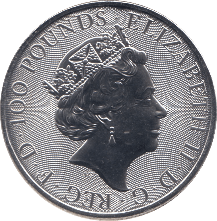 2020 PLATINUM 1OZ ROYAL ARMS £100 - Platinum Coins - Cambridgeshire Coins