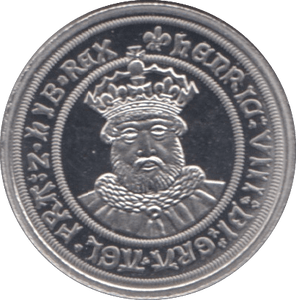 2020 PLATINUM PROOF RESTRIKE HENRY VIII TESTOON - Platinum Coins - Cambridgeshire Coins