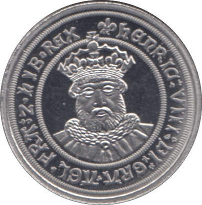 2020 PLATINUM PROOF RESTRIKE HENRY VIII TESTOON - Platinum Coins - Cambridgeshire Coins