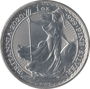 2020 SILVER BRITANNIA LUNAR RAT PRIVY MARK TWO POUND COIN ( BU ) - SILVER WORLD COINS - Cambridgeshire Coins