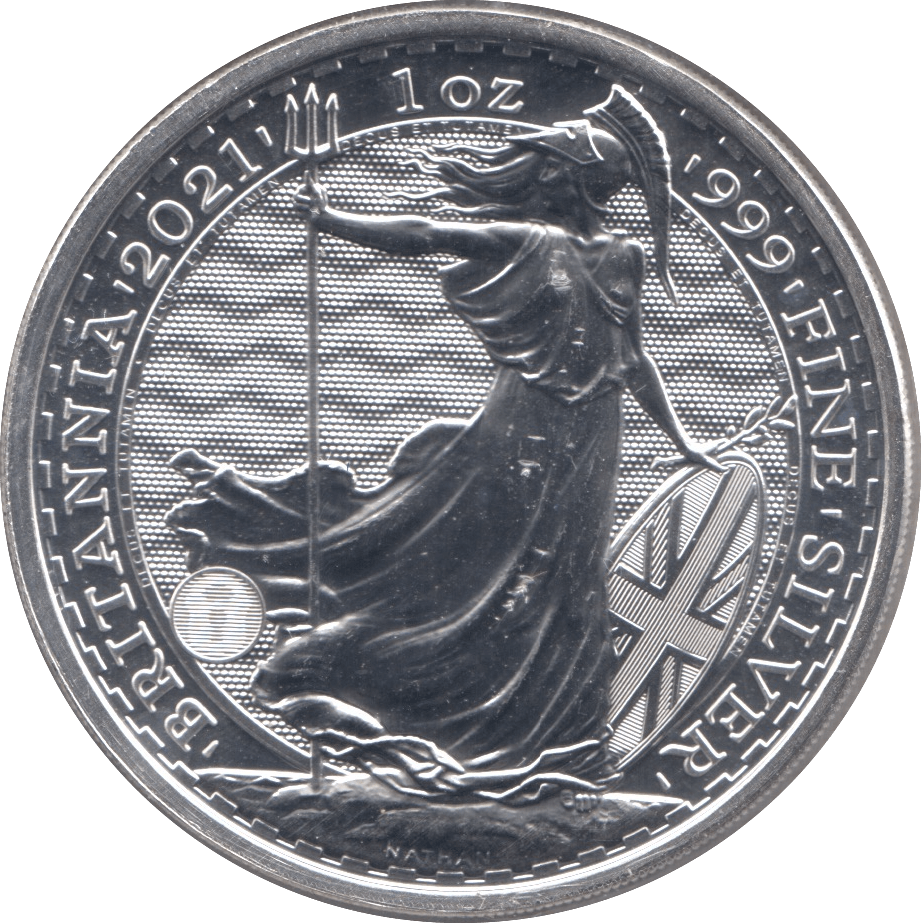 2021 SILVER ONE OUNCE BRITANNIA TWO POUNDS - SILVER 1 oz COINS - Cambridgeshire Coins