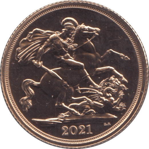 2021 SOVEREIGN ( BU ) - Sovereign - Cambridgeshire Coins