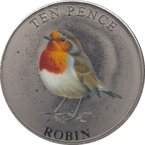 2021 TEN PENCE BAILIWICK OF GUERNSEY ROBIN - 10p Proof - Cambridgeshire Coins