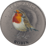 2021 TEN PENCE BAILIWICK OF GUERNSEY ROBIN - 10p Proof - Cambridgeshire Coins