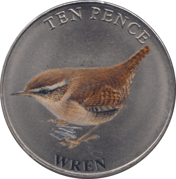 2021 TEN PENCE BAILIWICK OF GUERNSEY WREN - 10p Proof - Cambridgeshire Coins