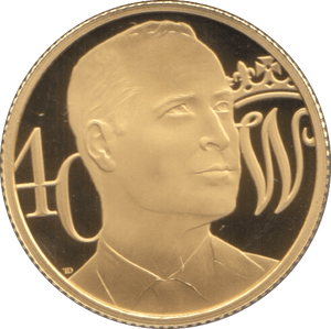 2022 GOLD PROOF 1/4 OUNCE 40TH BIRTHDAY DUKE OF CAMBRIDGE - GOLD BRITANNIAS - Cambridgeshire Coins