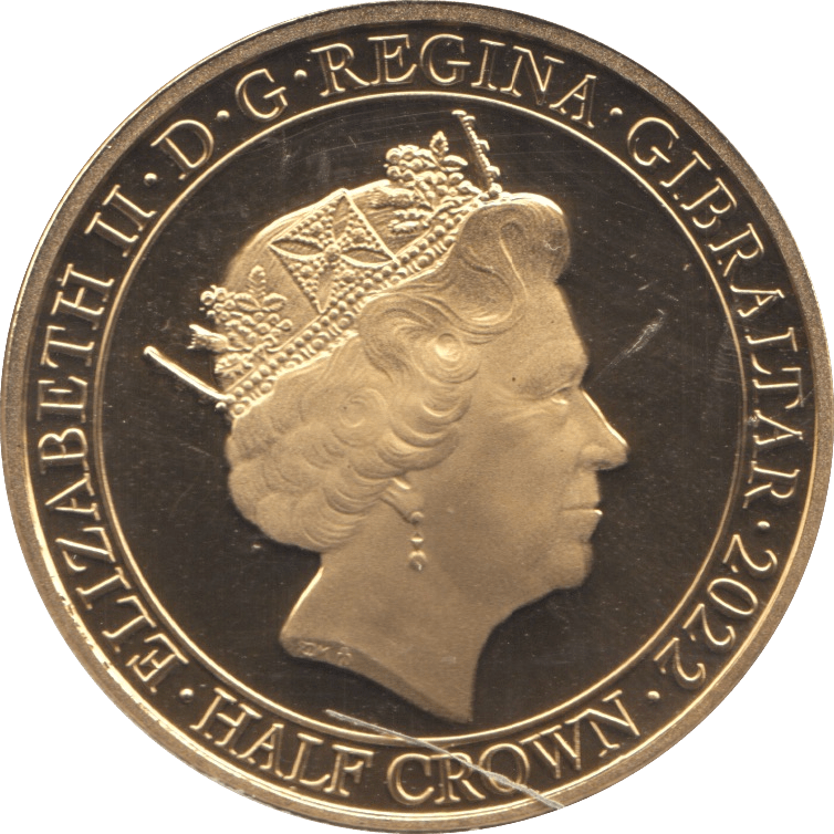 2022 HALF CROWN ELIZABETH II WORLD COINS Cambridgeshire Coins ...