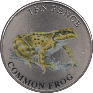 2022 TEN PENCE BAILIWICK OF GUERNSEY COMMON FROG - 10p Proof - Cambridgeshire Coins