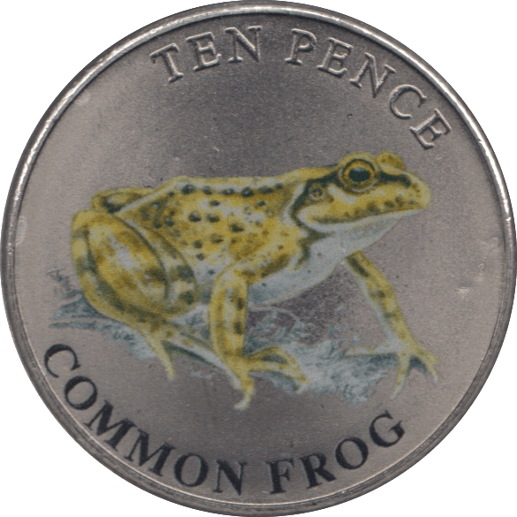 2022 TEN PENCE BAILIWICK OF GUERNSEY COMMON FROG - 10p Proof - Cambridgeshire Coins