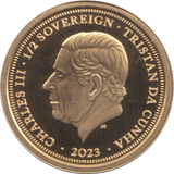 2023 22CT GOLD QUEEN ELIZABETH II IN MEMORIAM 1/2OZ SOVEREIGN ( PROOF ) - GOLD WORLD COINS - Cambridgeshire Coins