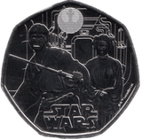 2023 FIFTY PENCE BRILLIANT UNCIRCULATED 50P LUKE AND LEIA - 50p BU - Cambridgeshire Coins