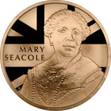 2023 GOLD £5 G.BRITAIN MARY SEACOLE PF 69 ULTRA CAMEO - NGC GOLD COINS - Cambridgeshire Coins