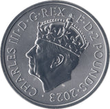 2023 SILVER BRITANNIA ONE OUNCE TWO POUNDS CHARLES III CROWNED (TRIDENT PRIVY) (Copy) - Cambridgeshire Coins