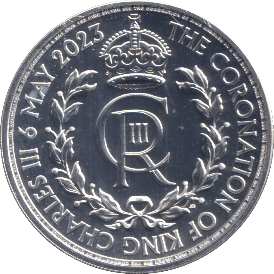 2023 SILVER CHARLES III CORONATION TWO POUNDS - SILVER 1 oz COINS - Cambridgeshire Coins