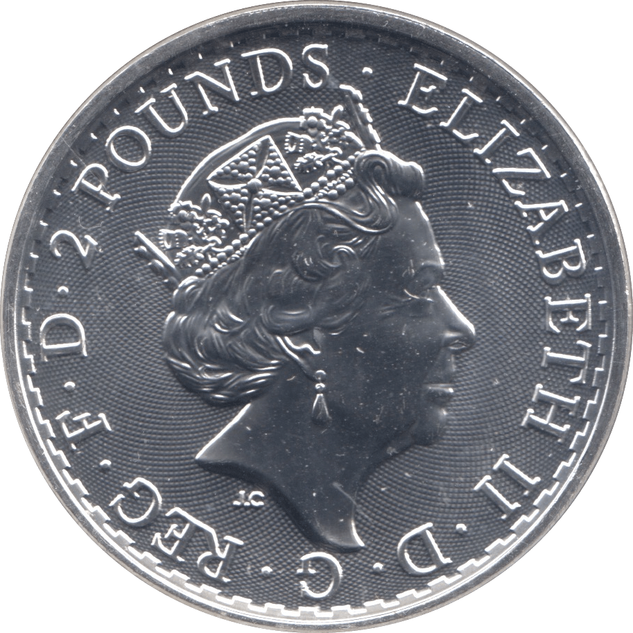 2023 SILVER ONE OUNCE BRITANNIA TWO POUNDS - SILVER 1 oz COINS - Cambridgeshire Coins