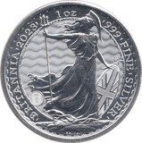 2023 SILVER ONE OUNCE BRITANNIA TWO POUNDS - SILVER 1 oz COINS - Cambridgeshire Coins