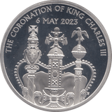 2023 SILVER PROOF FIVE POUNDS UK - SILVER WORLD COINS - Cambridgeshire Coins