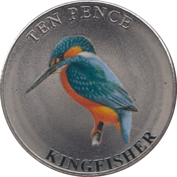 2023 TEN PENCE BAILIWICK OF GUERNSEY KINGFISHER - WORLD COINS - Cambridgeshire Coins