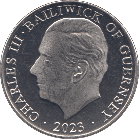 2023 TEN PENCE BAILIWICK OF GUERNSEY KINGFISHER - WORLD COINS - Cambridgeshire Coins