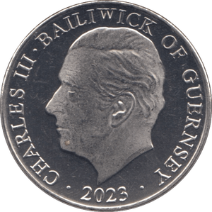 2023 TEN PENCE BAILIWICK OF GUERNSEY LAPWING - WORLD COINS - Cambridgeshire Coins