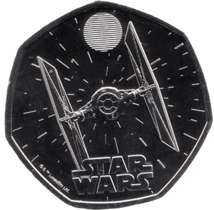 2024 FIFTY PENCE BRILLIANT UNCIRCULATED 50P TIE FIGHTER - 50p BU - Cambridgeshire Coins