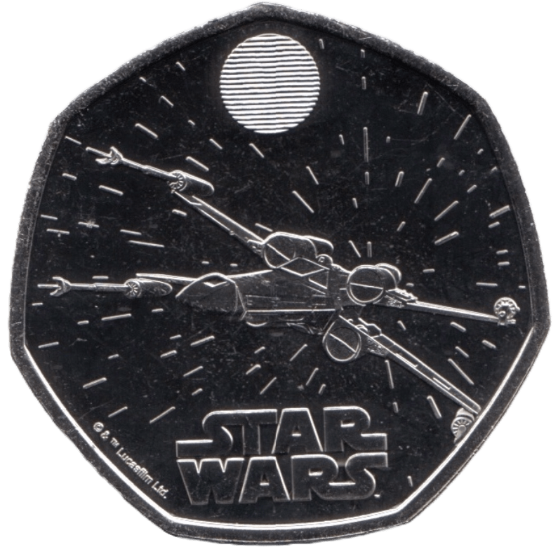 2024 FIFTY PENCE BRILLIANT UNCIRCULATED 50P X WING - 50p BU - Cambridgeshire Coins