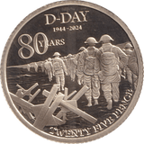 2024 GOLD 80TH ANNIVERSARY OF D - DAY - GOLD WORLD COINS - Cambridgeshire Coins