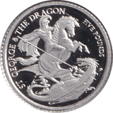 2024 PLATINUM PROOF £5 THE ST GEORGE & THE DRAGON - Platinum Coins - Cambridgeshire Coins