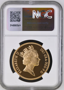 1995 GOLD FIVE POUND SOVEREIGN PF 69 ULTRA CAMEO